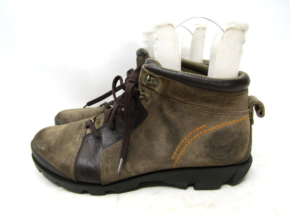 Timberland Mens Size 11.5 M Brown Leather Lace Up Ankle Hiking Boots